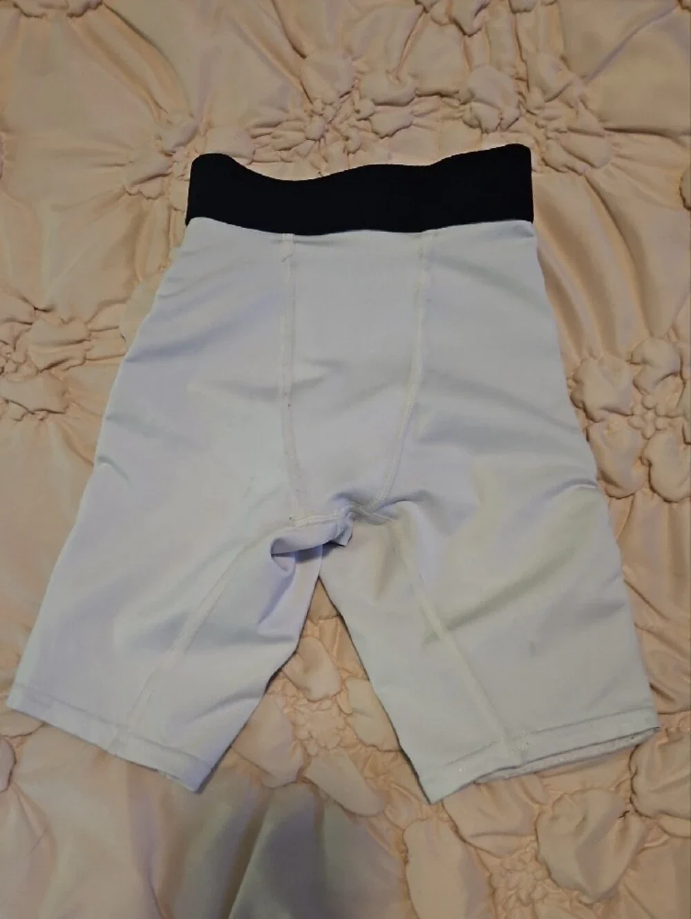 Boombah Youth White Padded Baseball/Softball Sliding Shorts